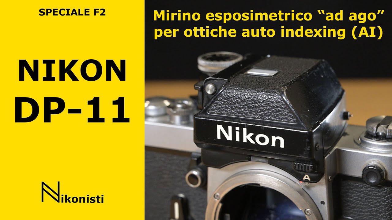 Nikon F2 - mirino DP-11 - Esposimetrico 