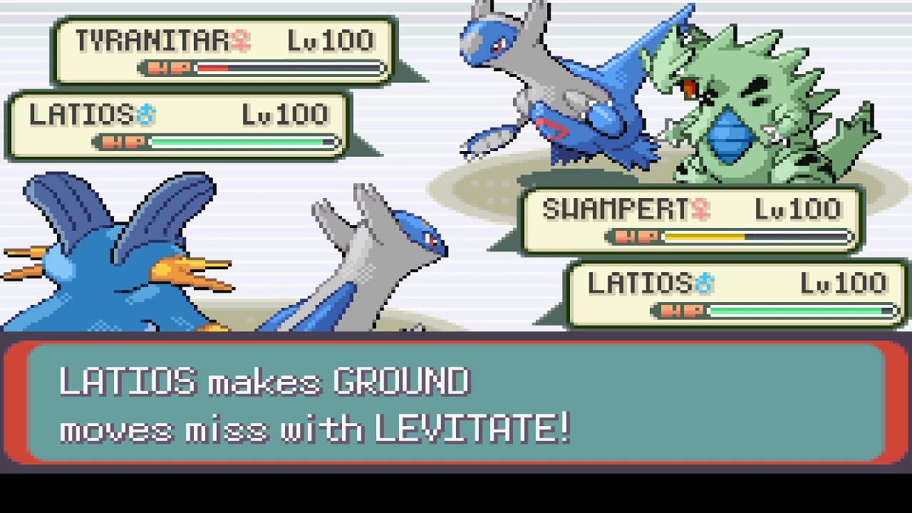 Battle Tower Emerald Multi - Loss at trainer 100