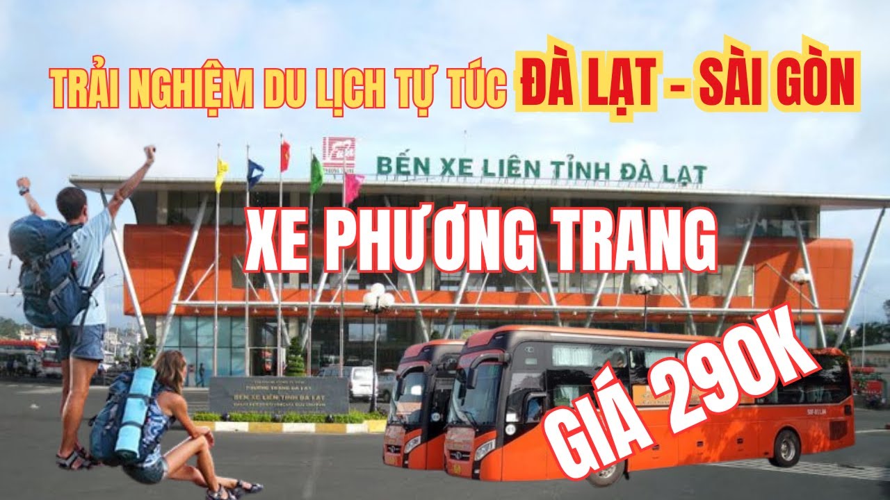Du lịch Đà Lạt tự túc trải nghiệm xe giường nằm PHƯƠNG TRANG Đà Lạt đi Sài Gòn giá vé 290k #dalat