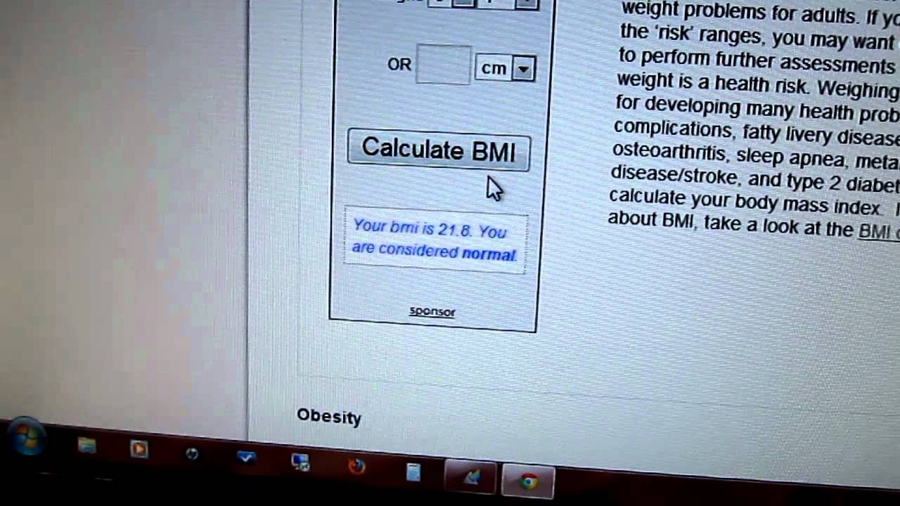 BMI Calculator for Women
