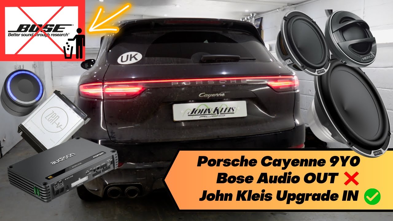 Porsche Cayenne 9Y0 Bose Audio Upgraded - Legend Style