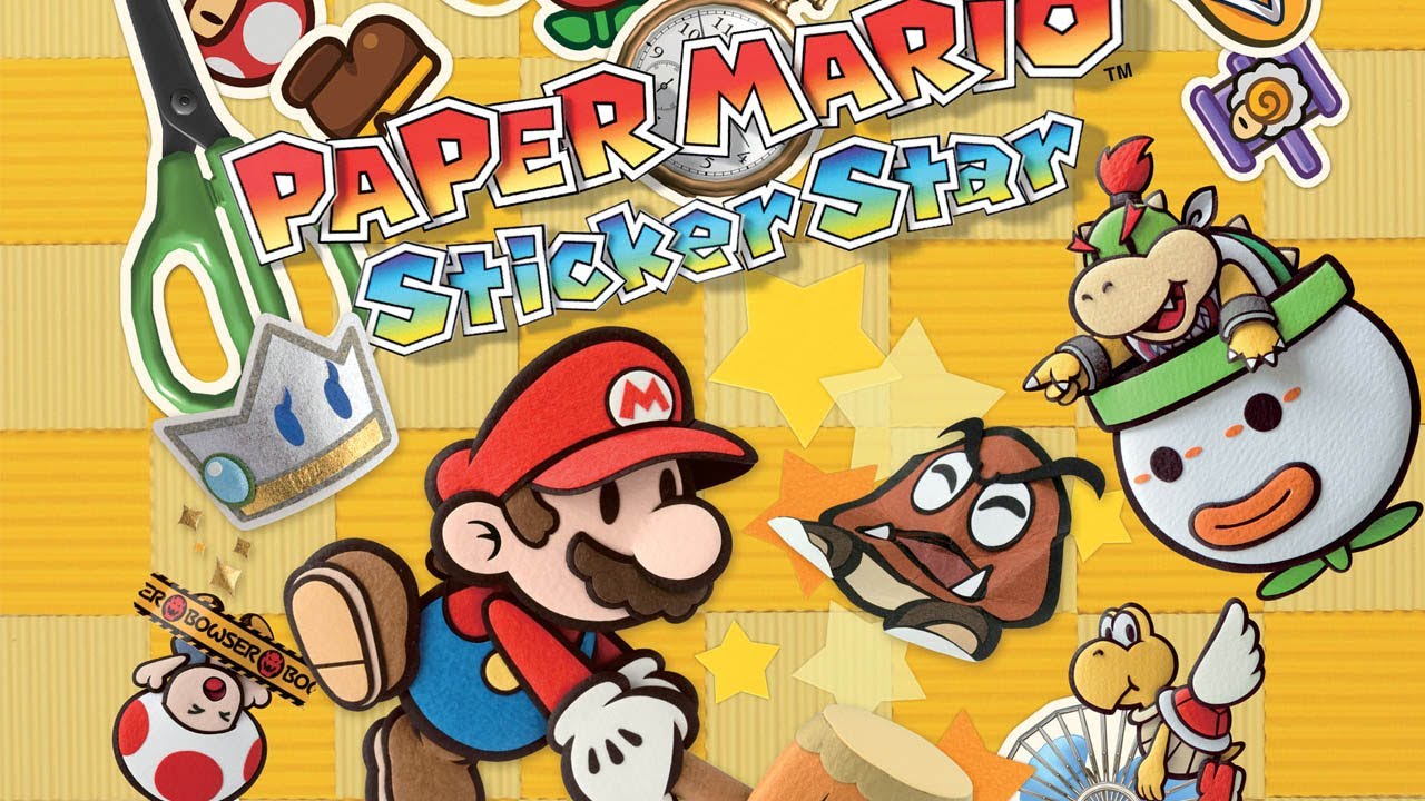 CGRundertow PAPER MARIO: STICKER STAR for Nintendo 3DS Video Game Review