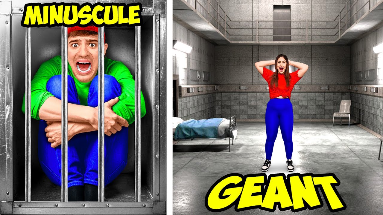 Маленькая vs ГИГАНТСКАЯ Тюрьма ! **МАЛЬЧИКИ vs ДЕВОЧКИ**