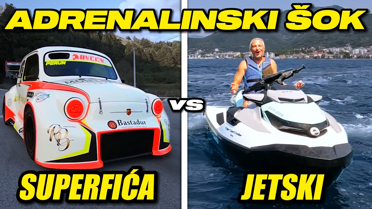 SUPERFIĆA sa bmw 1000 RR agregatom VS SEA-DOO