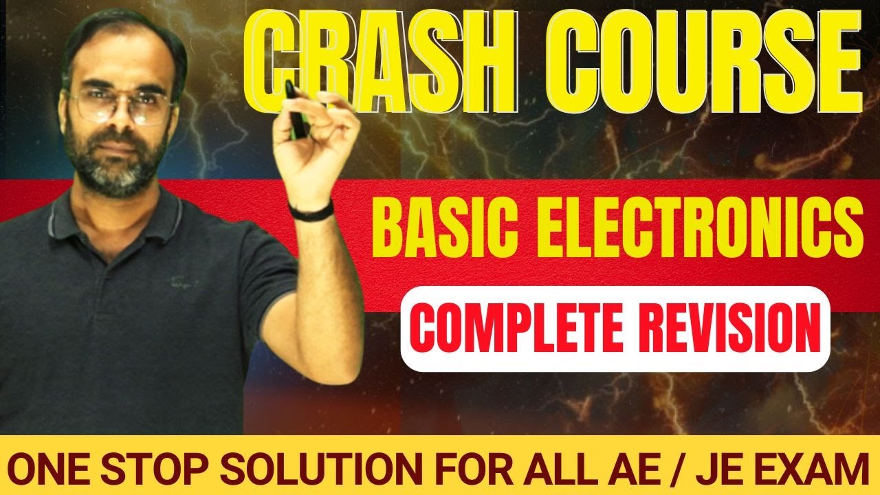 RRB JE 2024 CBT-2 (PART -2) | Basic Electronics🔥🔥 |  