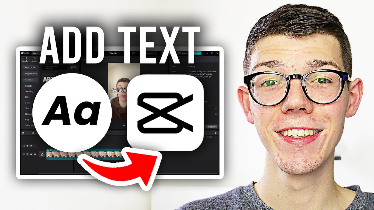 How To Add Text In CapCut PC - Full Guide