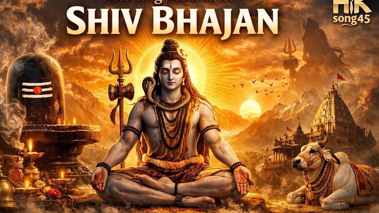 🙏Morning Meditation Shiv Bhajan🙏 | Divine Mahadev Songs❤️ |💕 Har Har Mahadev💕