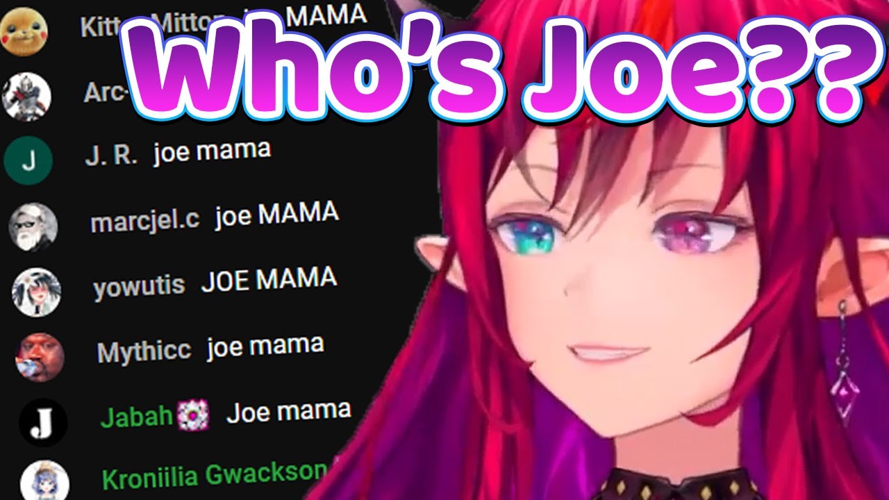 IRyS Falls Into JOE MAMA Joke