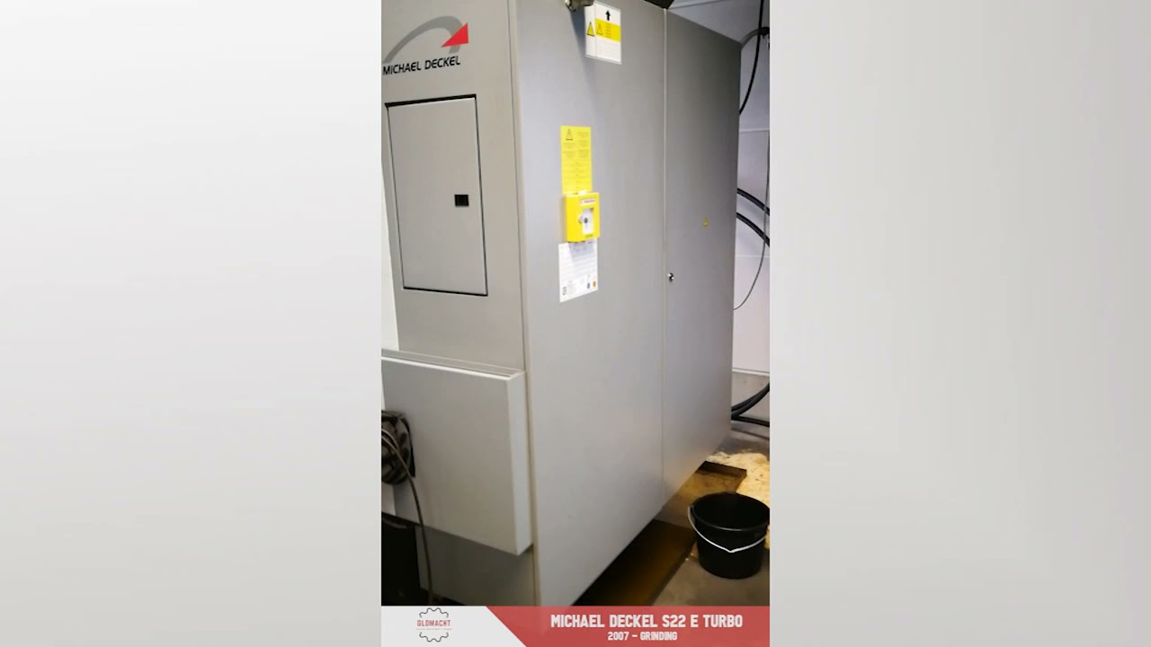 MICHAEL DECKEL S22 E TURBO Grinding machine