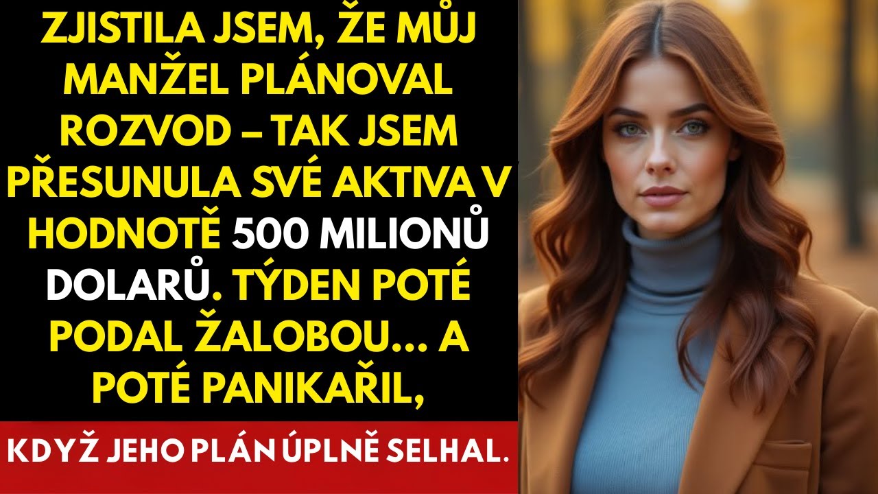 Objevila jsem, že manžel plánuje rozvod – týden poté jsem přesunula své jmění 500 milionů dolarů.