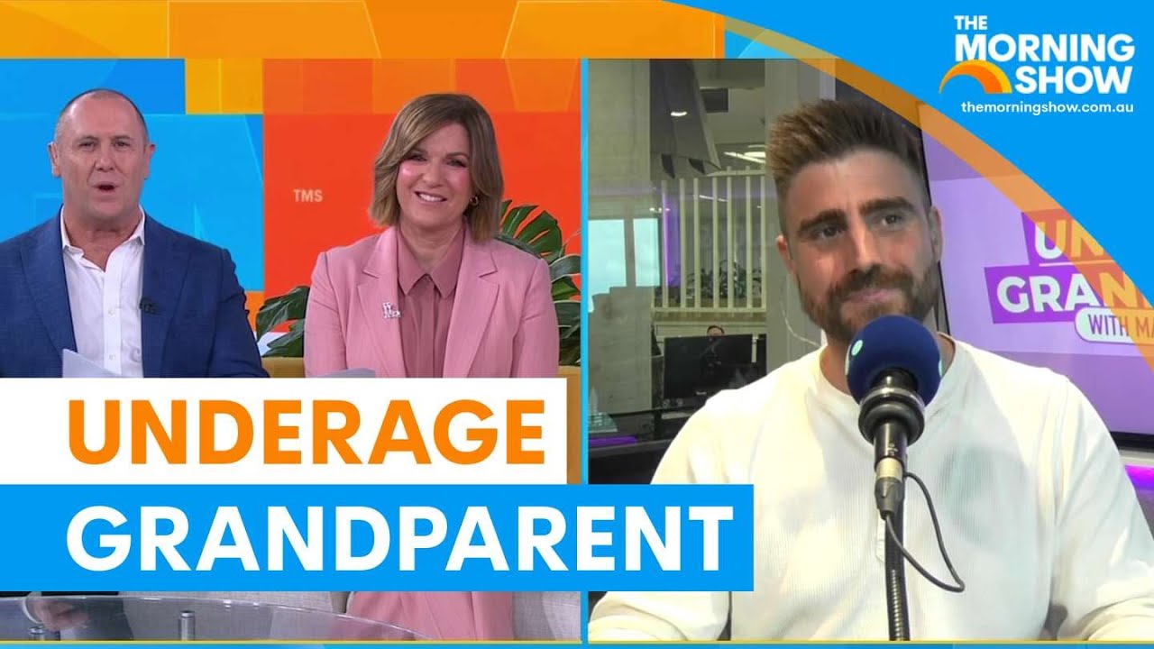 Brisbane radio host navigates grandparenting at 38 | The Morning Show