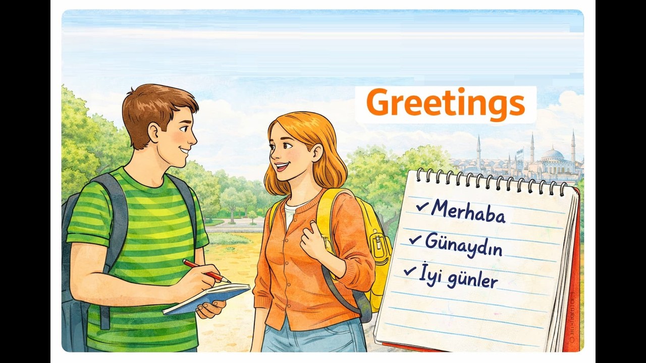 📝 A1 Turkish Writing Test | Greetings in Turkish | CEFR A1 for Beginners