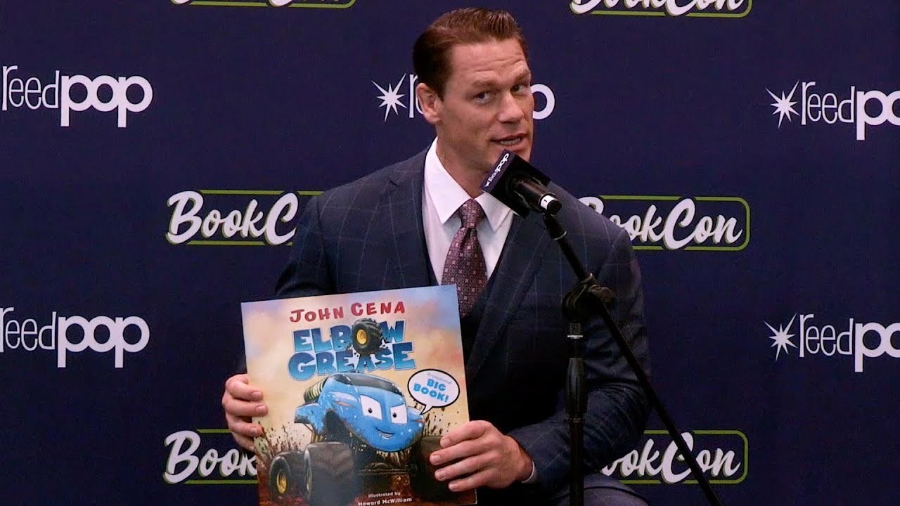 John Cena Reads Elbow Grease + Q&A with Kids | BookCon 2019