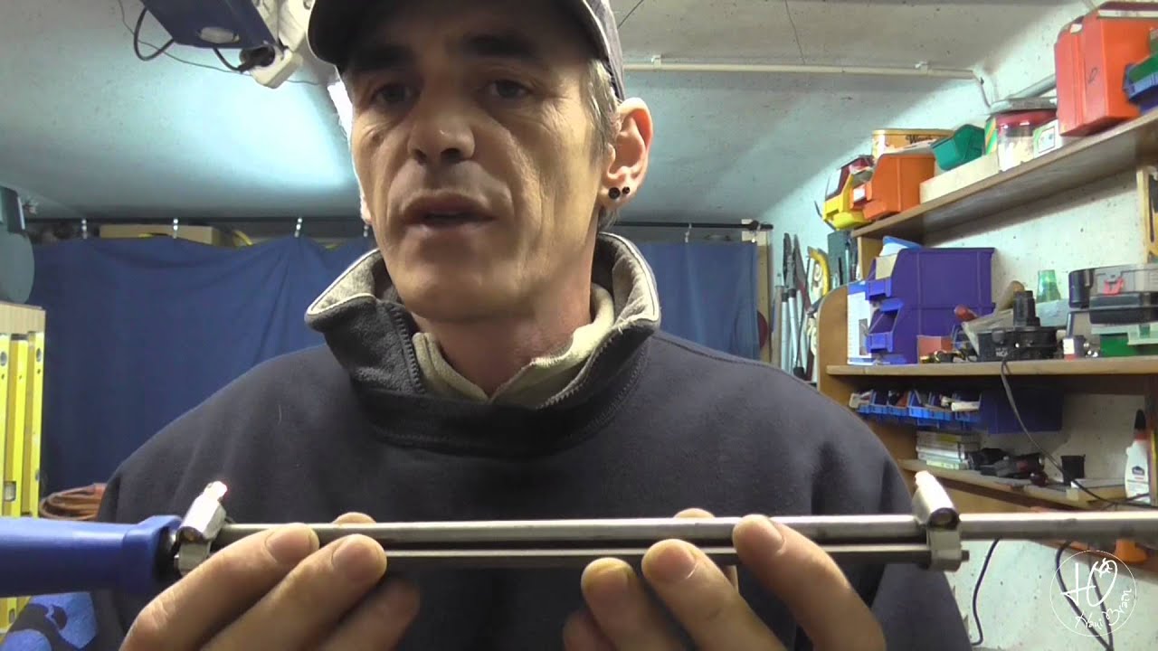 Messer selber bauen Schneide anschleifen, Vorfinish  DIY Anleitung Teil 3