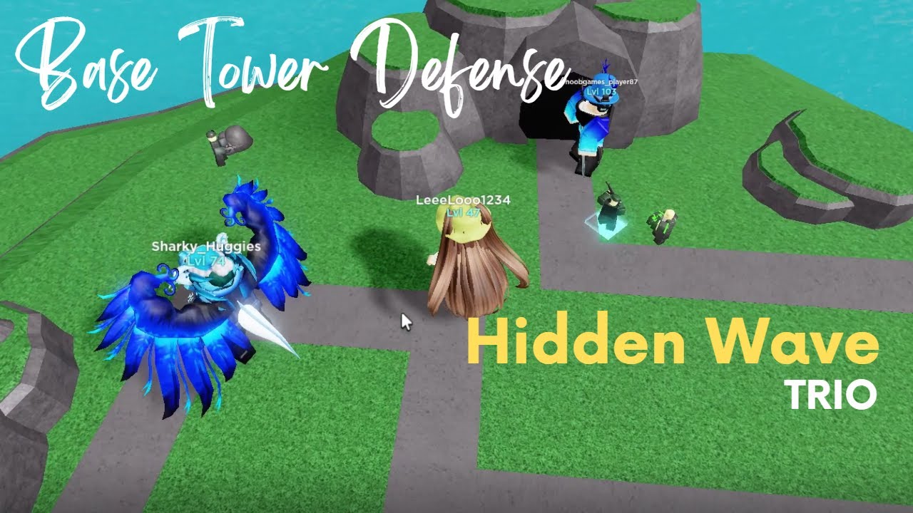BASE TOWER DEFENSE: Hidden Wave Trio Triumph (Got carried again, of course)