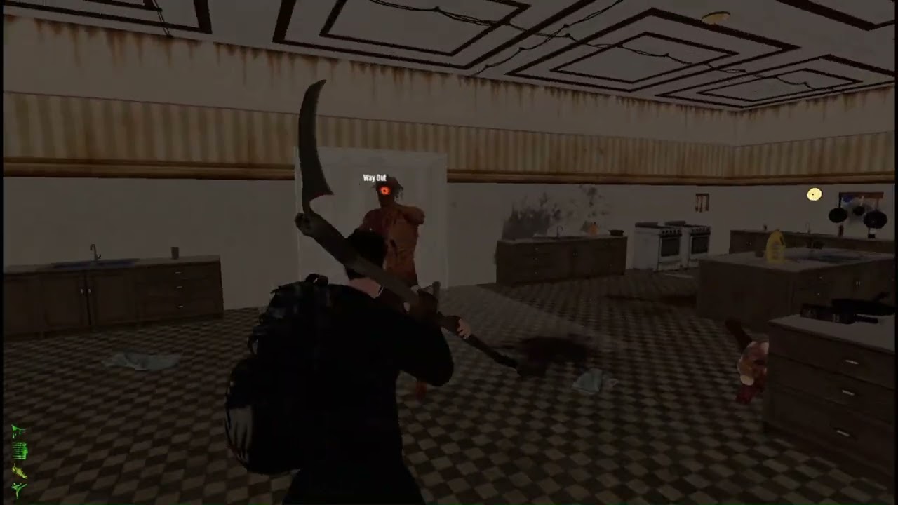 Melee vs Scythe Cultist in Dead Frontier 2 by Seraph999