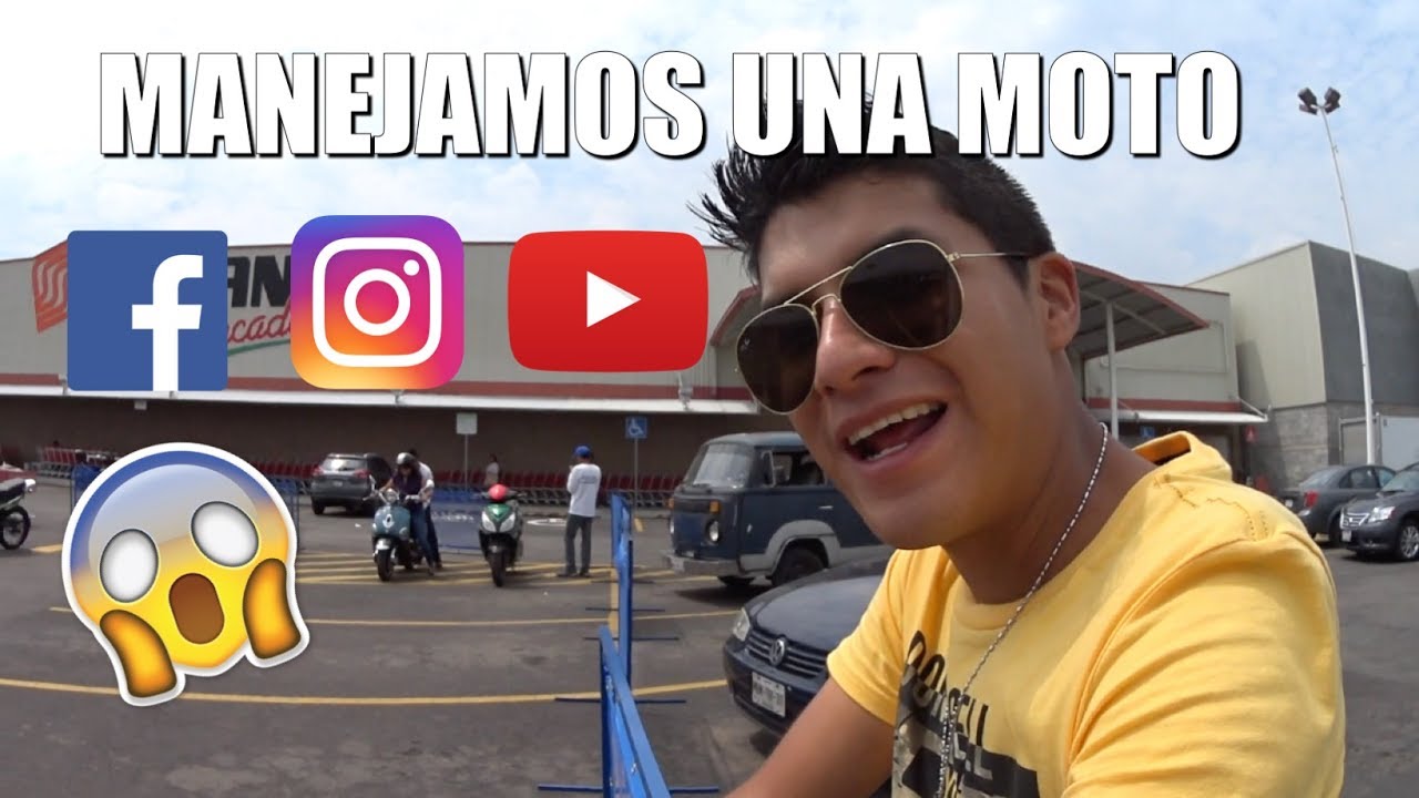 MI PRIMERA VEZ... manejando una moto | Adrián Neri