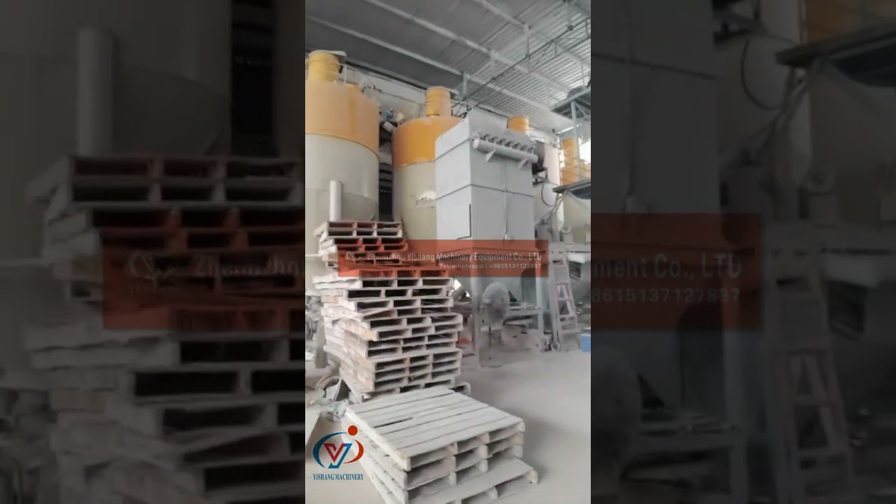 Dry mortar plant