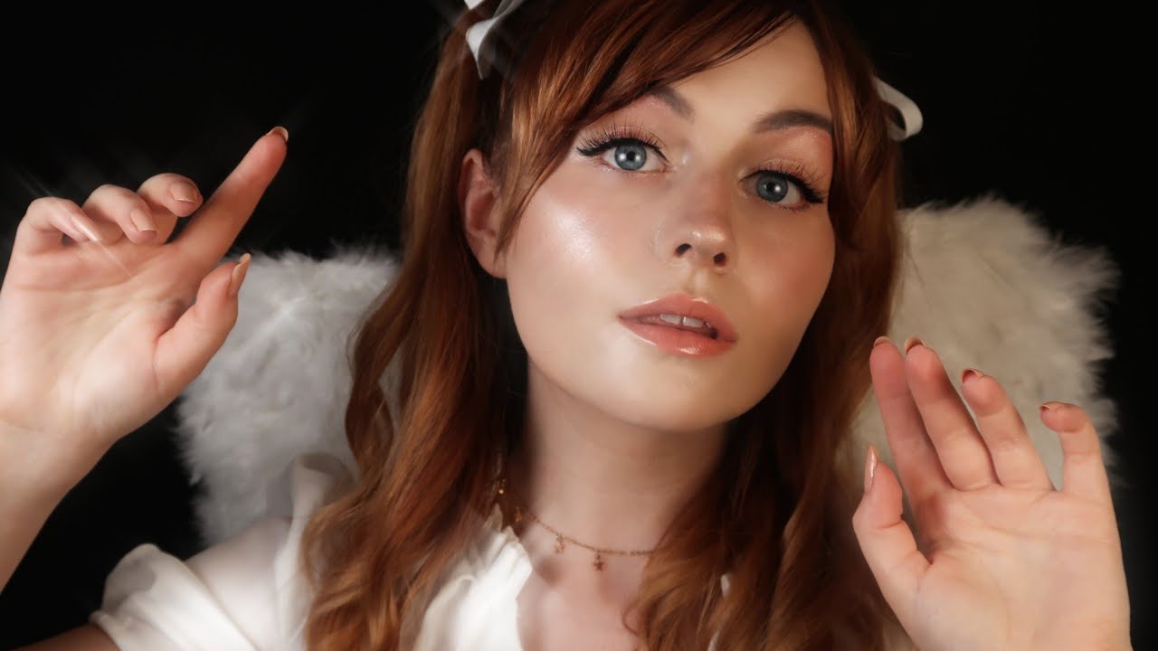 [ASMR] Your Guardian Angel Helps You To Sleep 😇 - personal attention & positive affirmations
