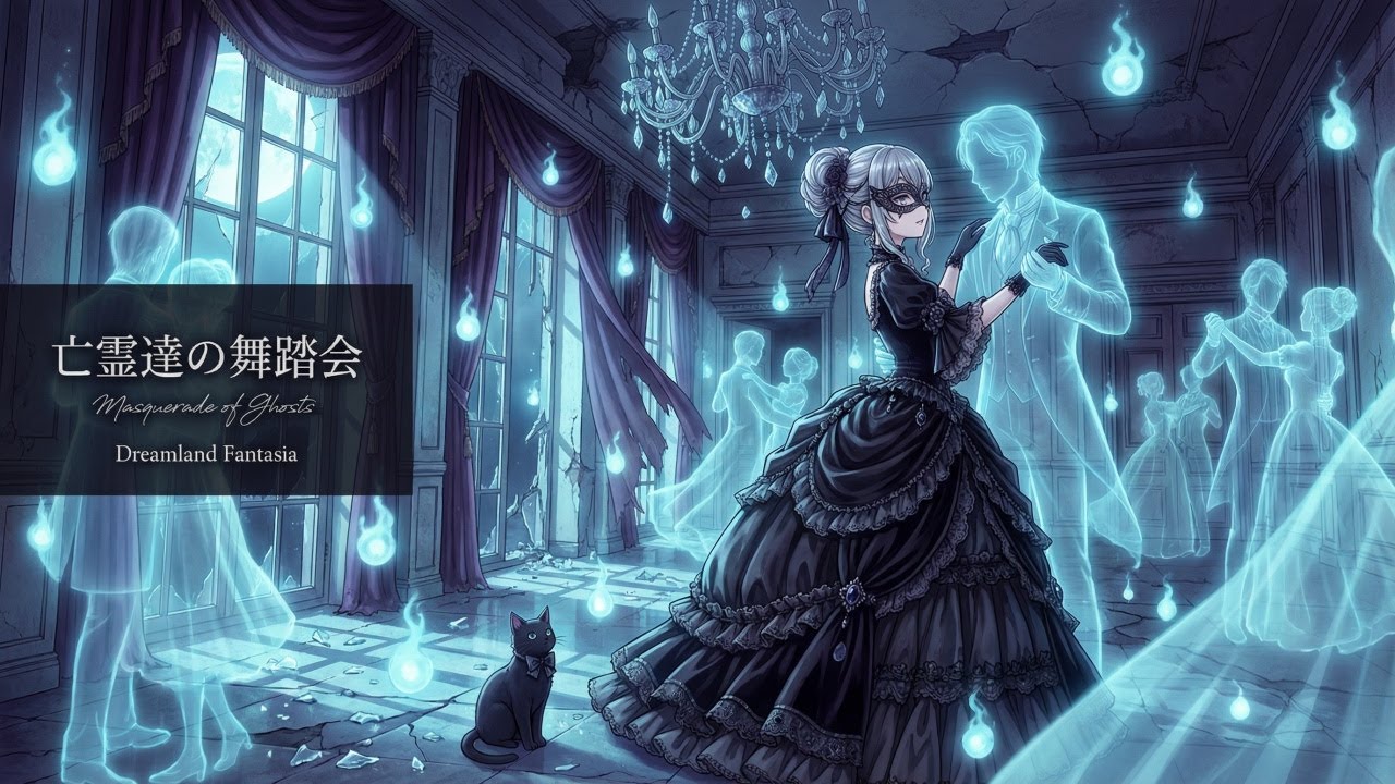 【哀愁のクラシック/Gothic Waltz】「亡霊達の舞踏会 - Masquerade of Ghosts」- 廃墟の城で、永遠の時を彷徨う魂たちへ捧げるレクイエム