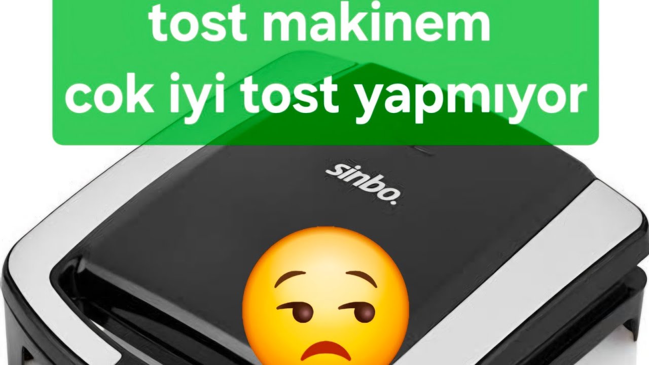 Tost makinesi yeterli ısıtmıyor problemi