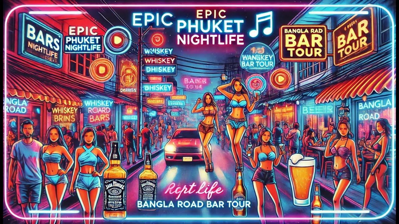 Phuket Bangla Road Nightlife: Party in Thailand Bars, Whiskey, Thai Girls & Global Party Vibes 2025
