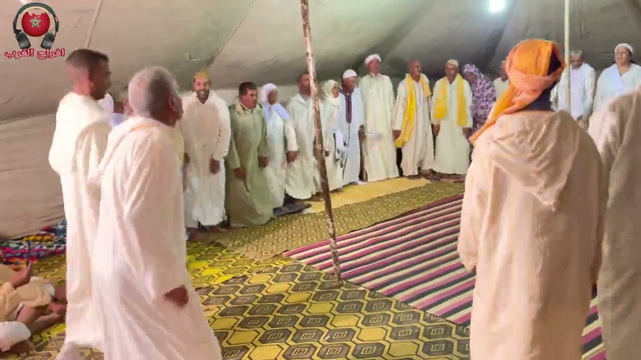 إحياء تقاليدوطقوص عيساوة في هادا الشهر الميلود ينضمها المقدم محمد بوزيان دار الگداري