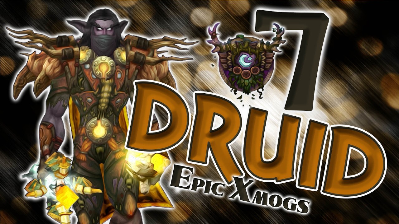 World of Warcraft Midnight 7 Unique Druid Transmog Sets