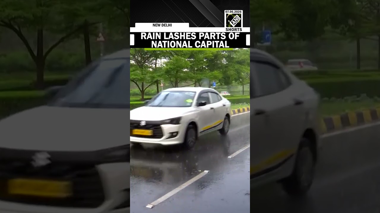 Rain lashes parts of National Capital; IGI airport sees showers amid heatwave relief