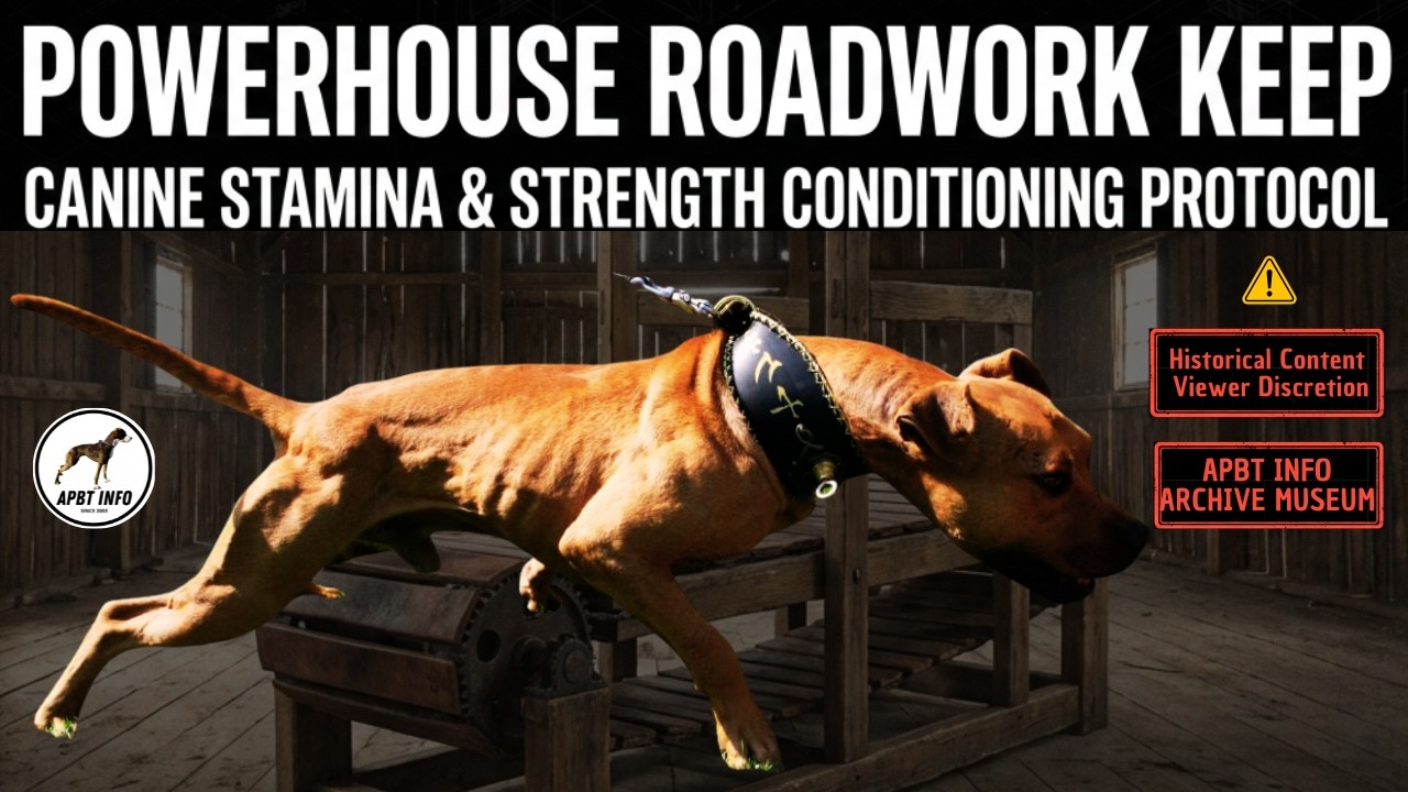 POWERHOUSE ROADWORK KEEP | APBT KEEP & GAMEDOG CONDITIONING HISTORY