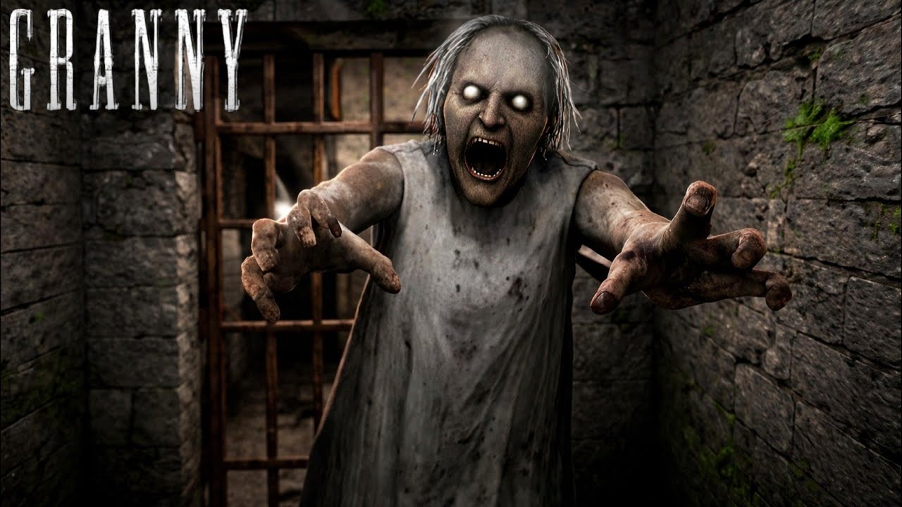 Playing as granny grandpa slendrina in granny 3 game mode menu