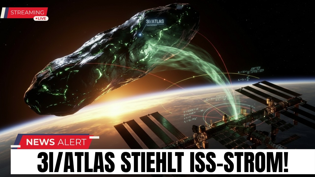 3I/ATLAS ENTZOG Gerade Energie Von Den ISS-Solarpaneelen — 40 % Energieverlust In 6 Minuten.