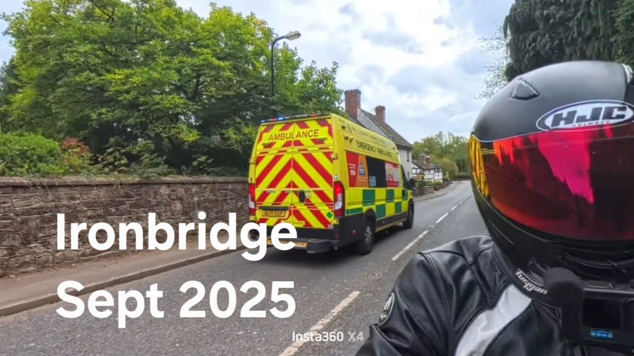 Ride out Sticky Stuff & Ironbridge Telford. Sept 2025.