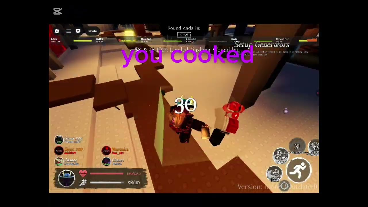 Forsaken server wiping with new yourself slasher skin