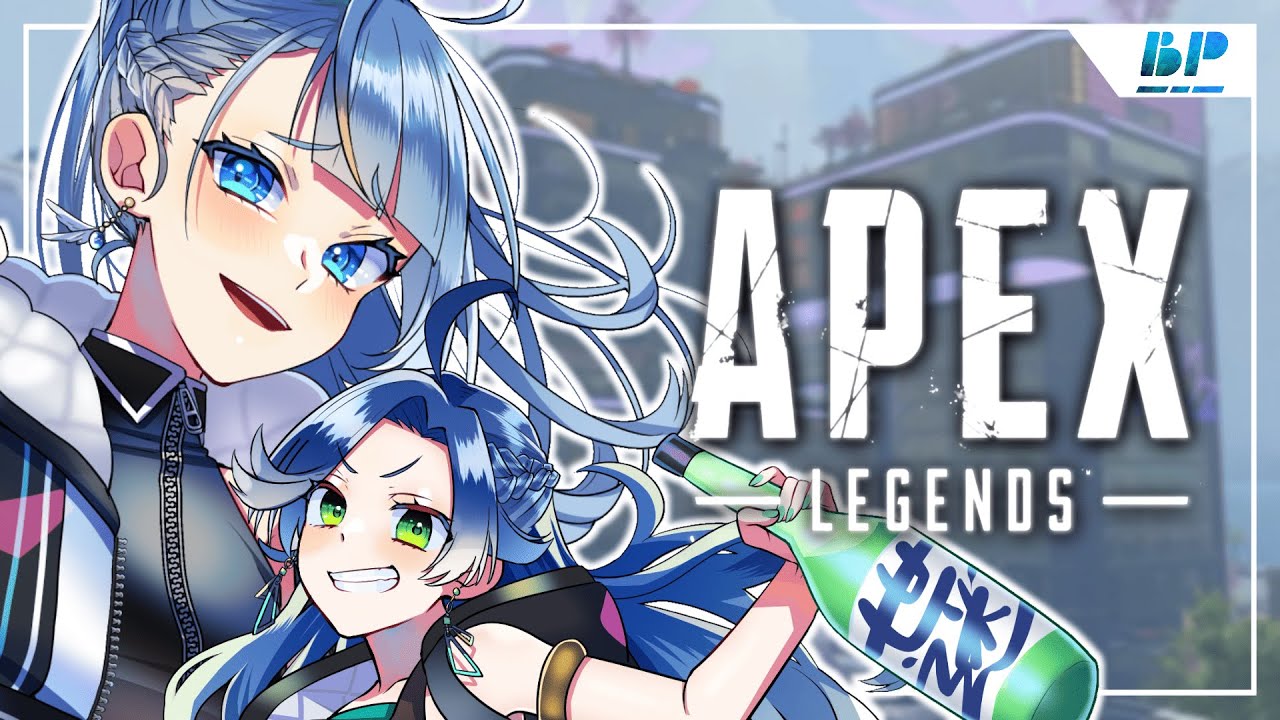 【APEX】ゲリラデュオ！ランク終了目前ラストスパート！！【白風アオ】