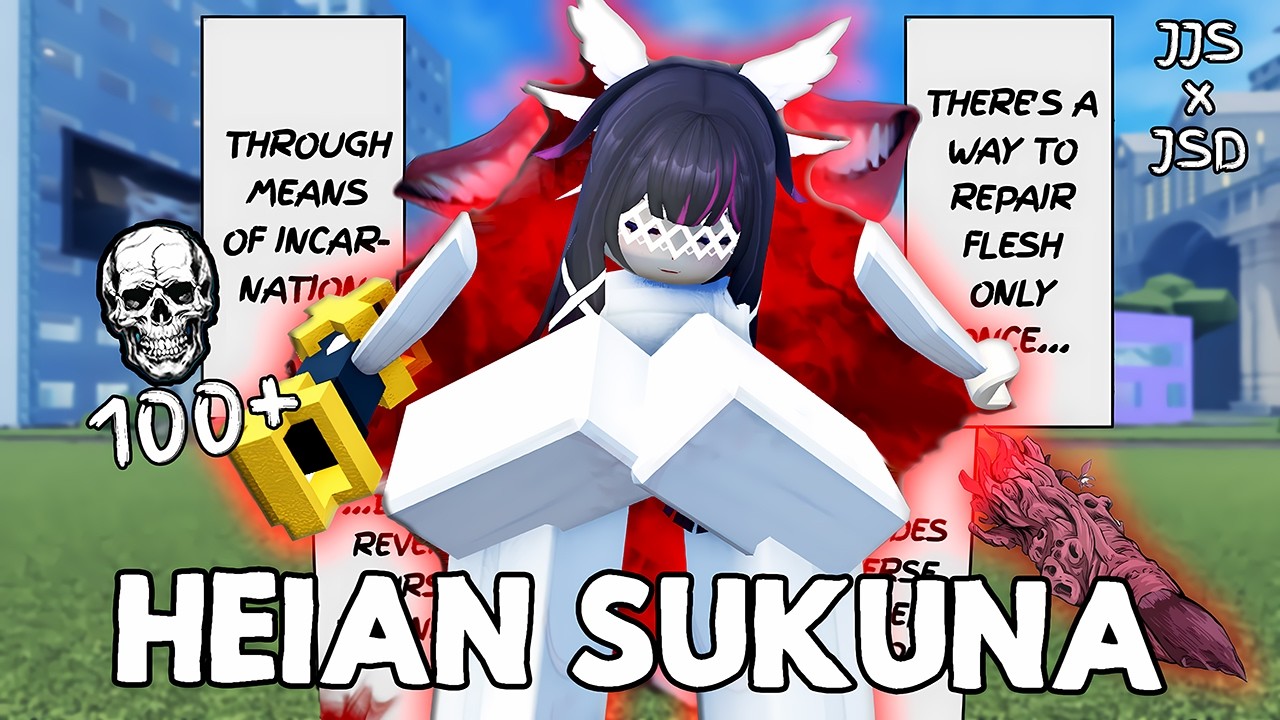 Heian Sukuna DOMINATES the Entire Server (100+ Killstreak Rampage) | JJS X JSD
