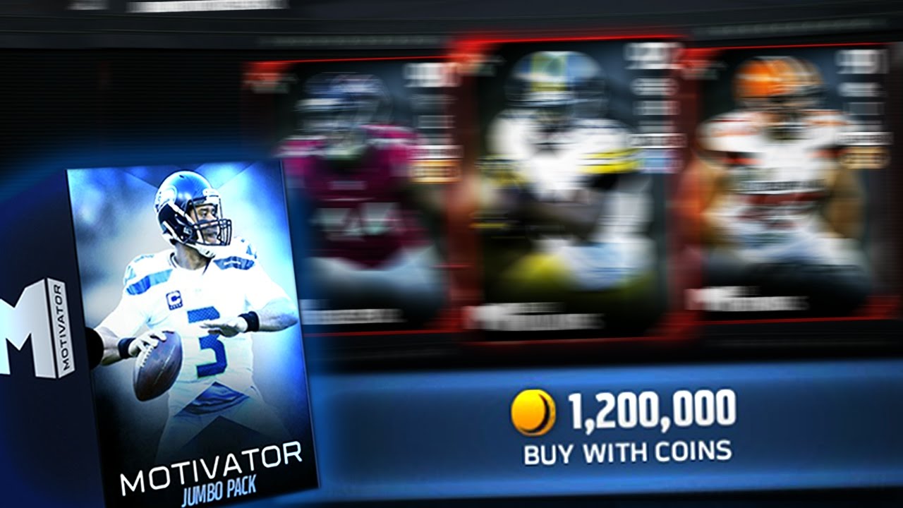 MOTIVATORS BUNDLE! 1.2 MILLION COINS FOR ONE PACK! Madden 17 Ultimate Team