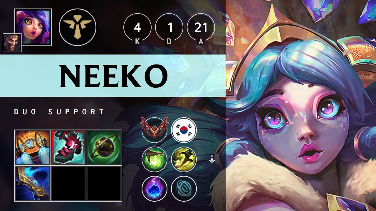 Neeko Support vs Lulu - KR Grandmaster Patch 25.11
