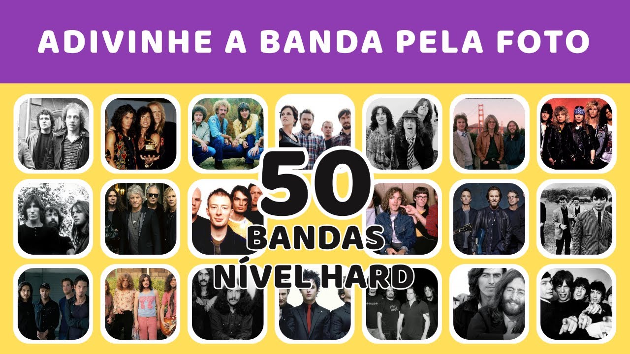 QUIZ BANDAS | NÍNGUEM ACERTA AS 50