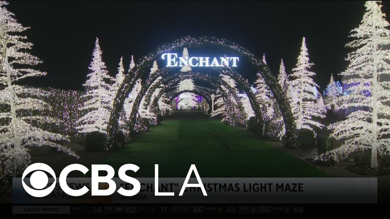Santa Anita Park’s “Enchant LA” opens for the holidays