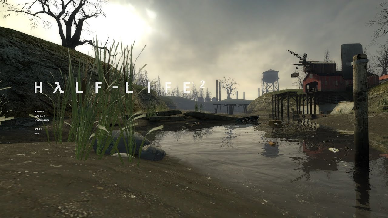 Half-Life 2 Main Menu Water Hazard