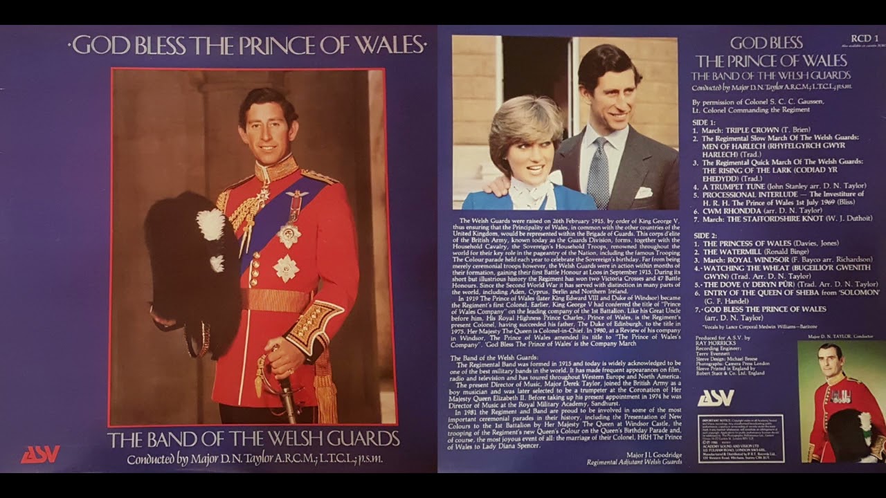 God Bless the Prince of Wales - The Band of the Welsh Guards
