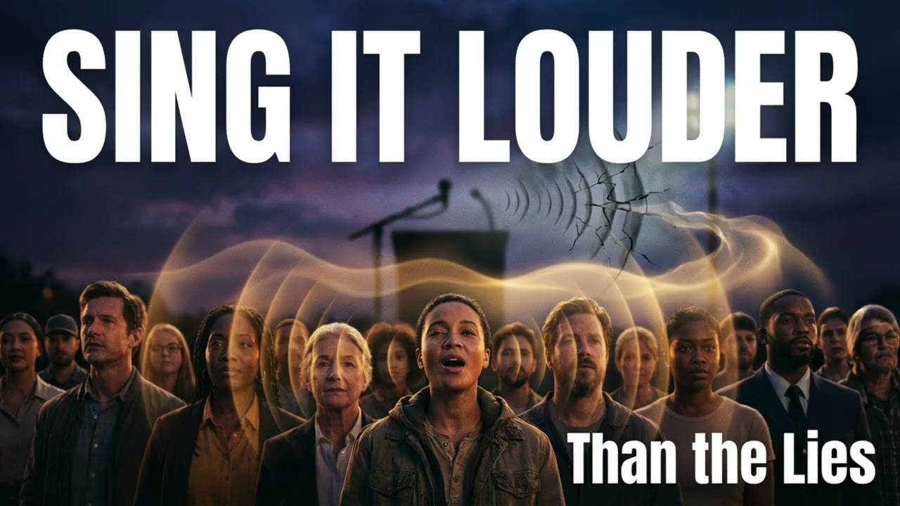 Sing It Louder Than The Lies | Uplifting Gospel Protest Song for Democracy & Truth