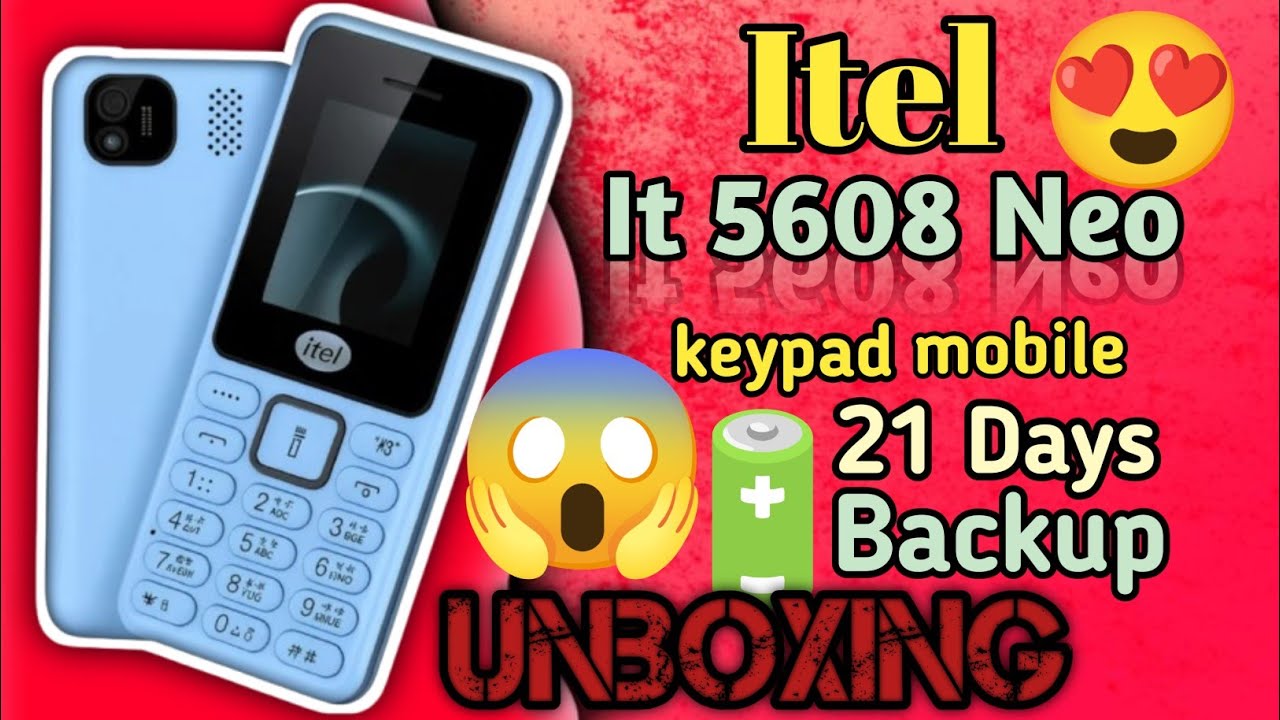Itel It 5608 Neo //Itel it 5608neo keypad mobile//Best Itel keypad mobile....