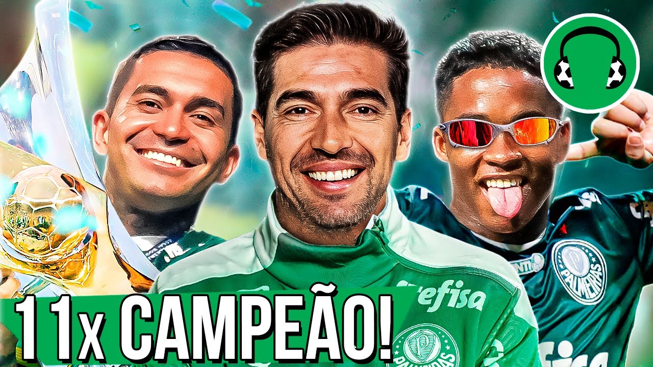 ♫ PALMEIRAS É 11x CAMPEÃO BRASILEIRO! 🏆 | Paródia Baile No Morro - MC Tairon e MC Vitin da Igrejinha