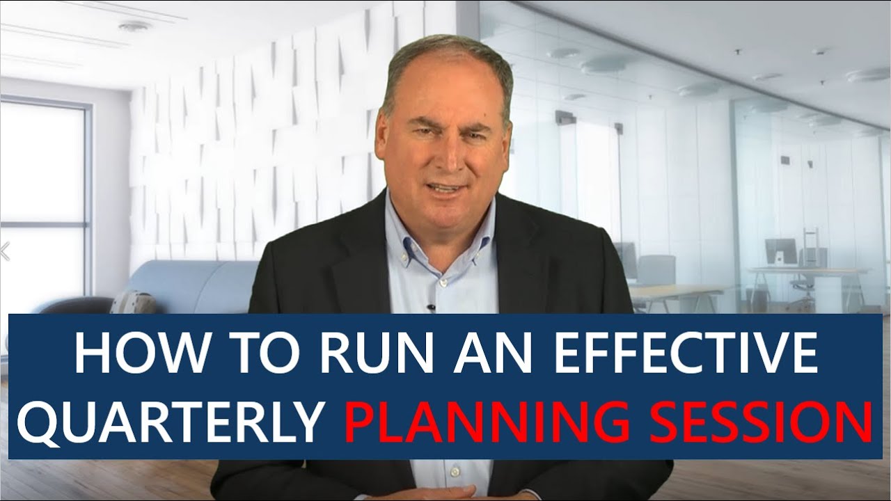 How to Run an Effective Quarterly Planning Meeting