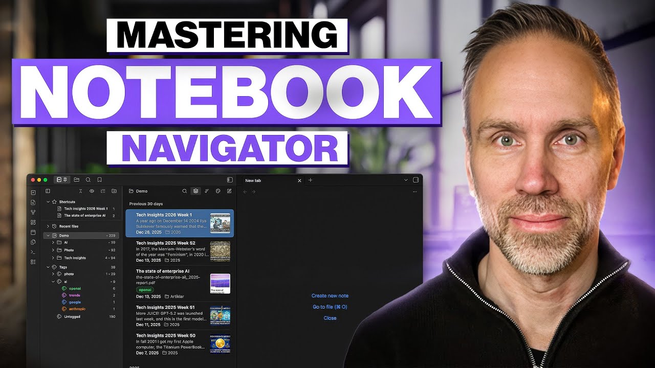 Осваиваем Notebook Navigator: плагин для Obsidian