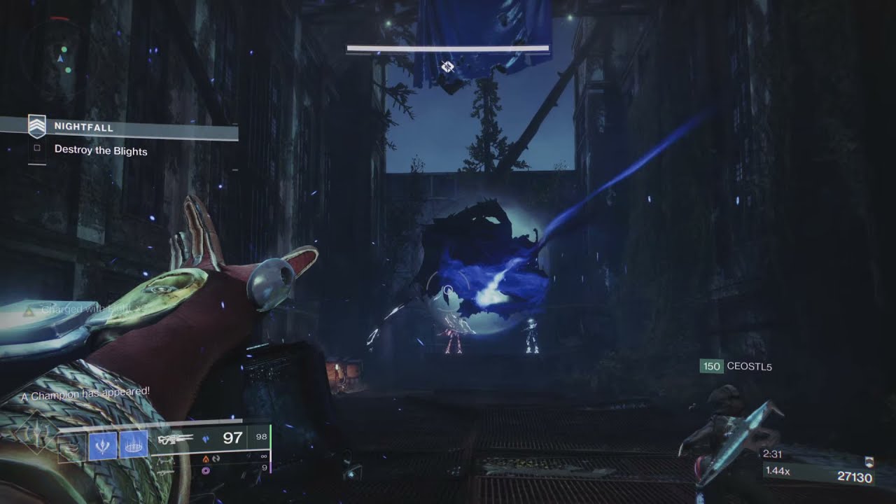 Destiny 2: Beyond Light | Hero Nightfall | Lake of Shadows as Warlock