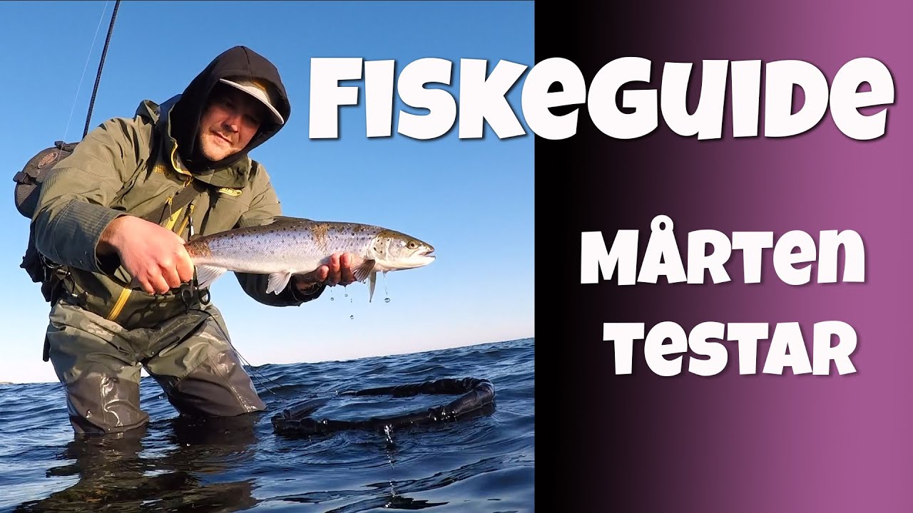 Mårten testar - Fiska havsöring med fiskeguide