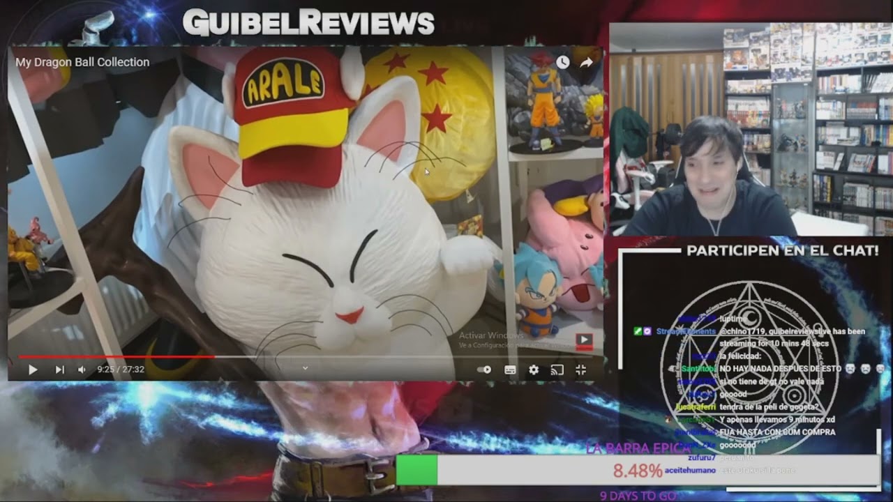 GUIBEL REACCIONA A LA MAYOR COLECCION DE DRAGON BALL DE LA HISTORIA